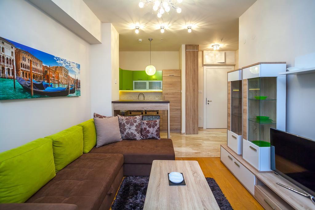 Luxury Apartment Anastasia Tre Canne بودفا الغرفة الصورة
